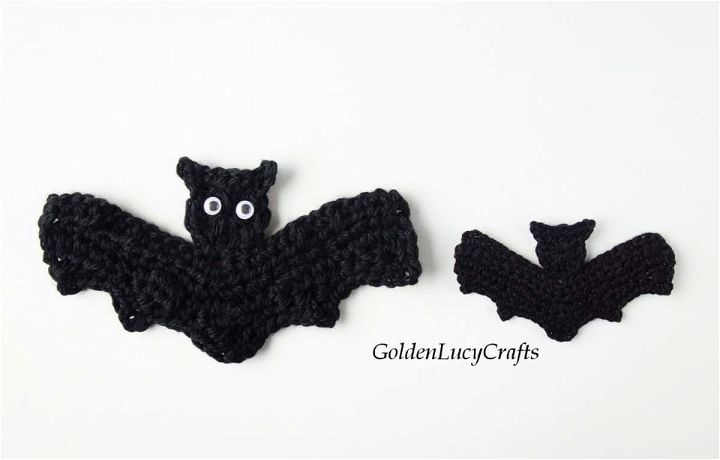 Crocheting a Bat Applique Free Pattern