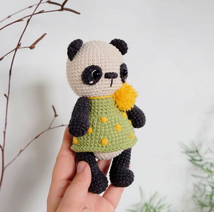 How to Crochet PETITE PANDA · Easy Amigurumi DIY Tutorial & Free