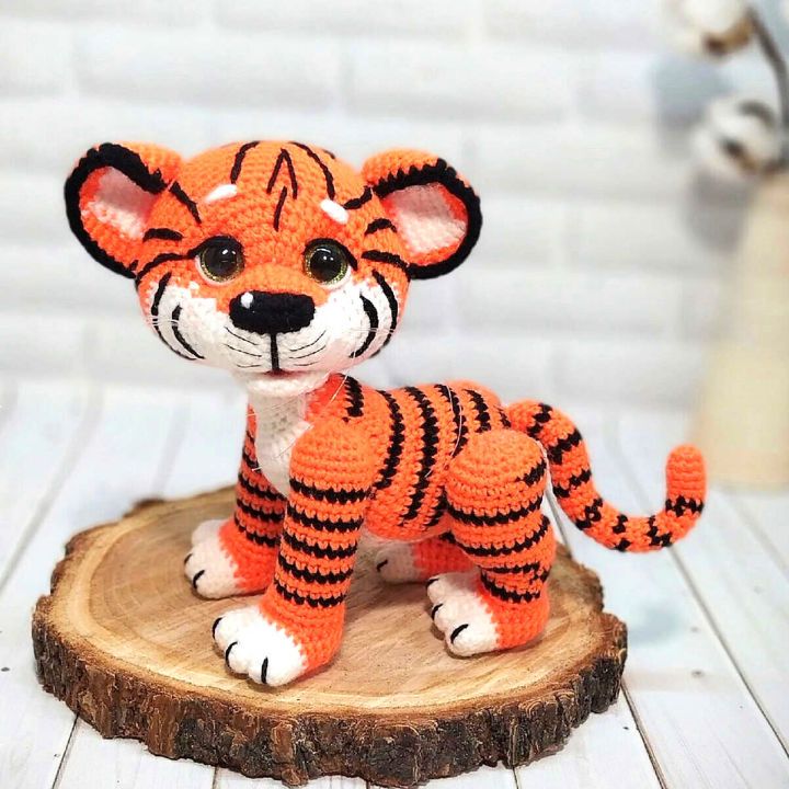 Cute Crochet Amigurumi Tiger Pattern