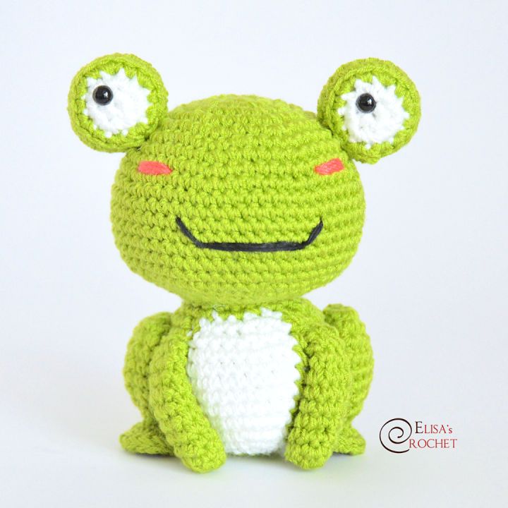 Cute Crochet Baby Frog Pattern