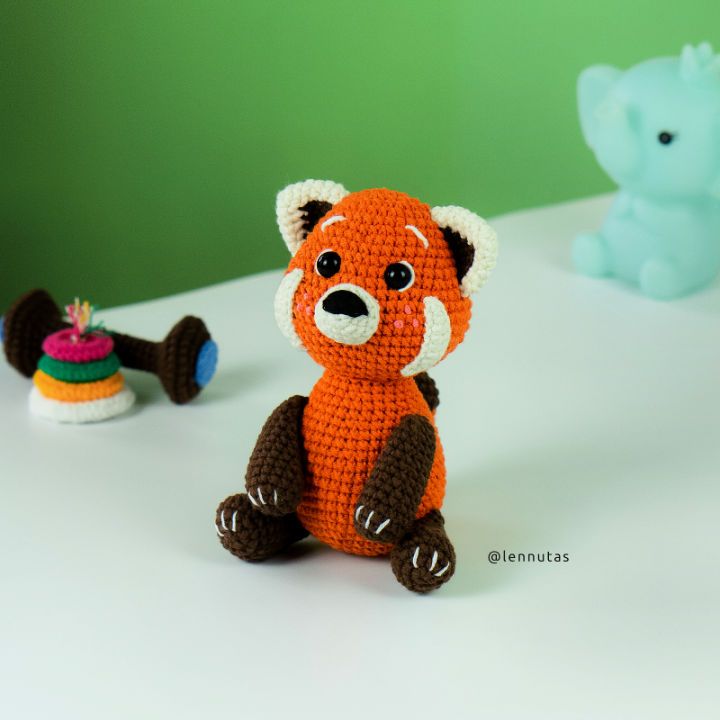Cute Crochet Red Panda Pattern