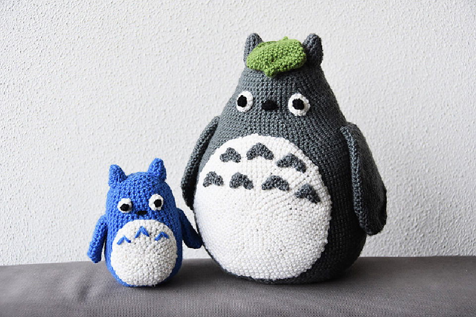 Cute Crochet Totoro and Chu Totoro Pattern