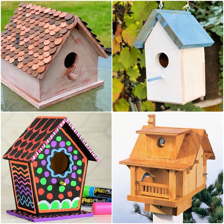 20 Free DIY Birdhouse Plans and Ideas