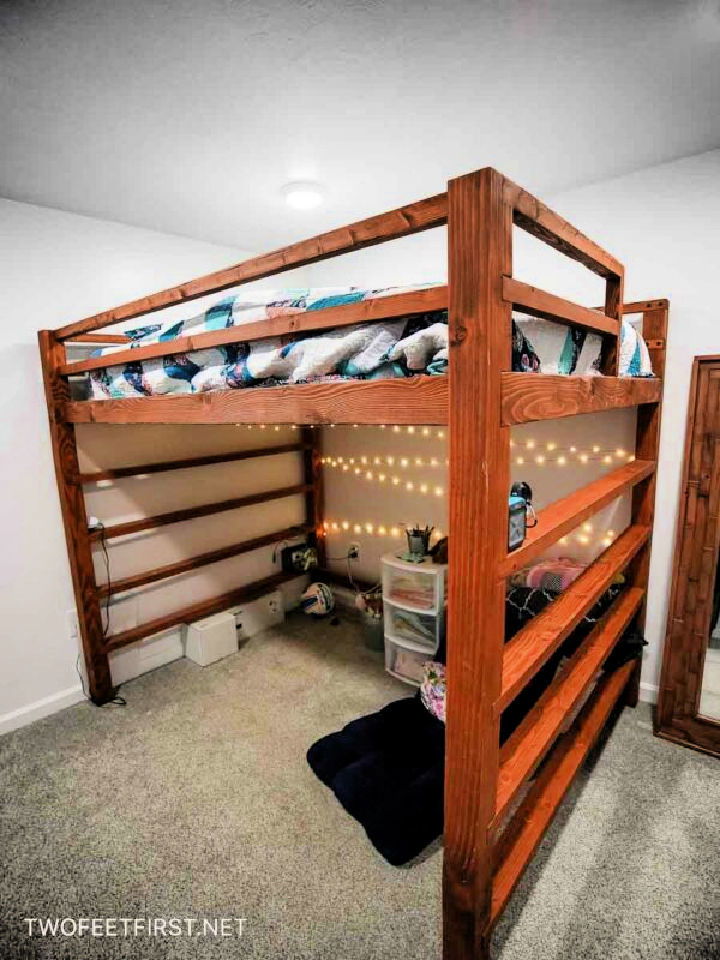 DIY Full Loft Bed