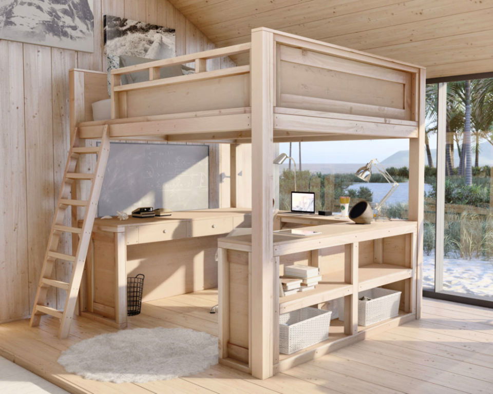 DIY Loft Bed - Download the PDF Plan