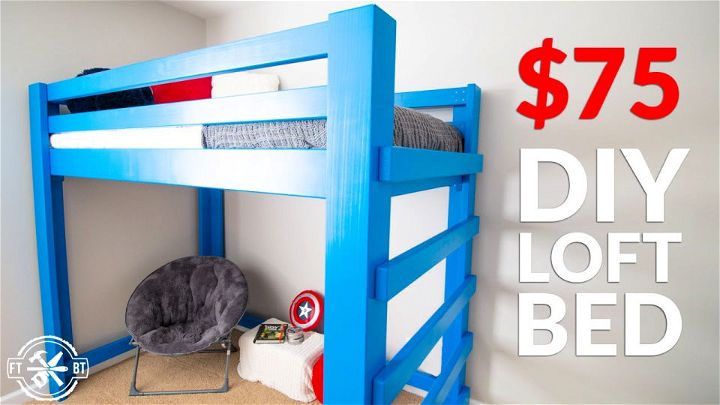 DIY Loft Bed for $75