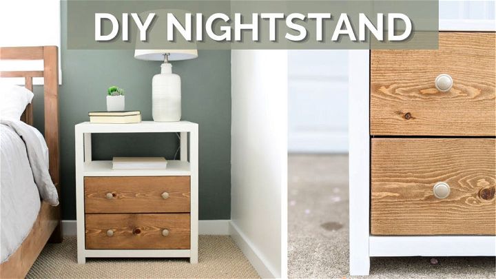 Building a Wooden Farmhouse Nightstand