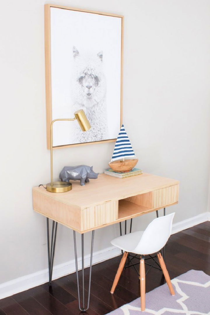 Make a Plywood Desk for Kids