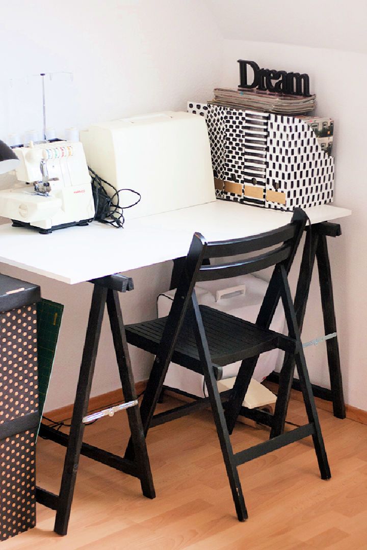 Homemade Sewing Table