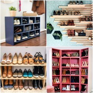 40 DIY shoe rack ideas to build your shoe storage space