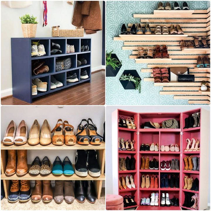 40 Diy Shoe Rack Ideas To Build Your Shoe Storage Space