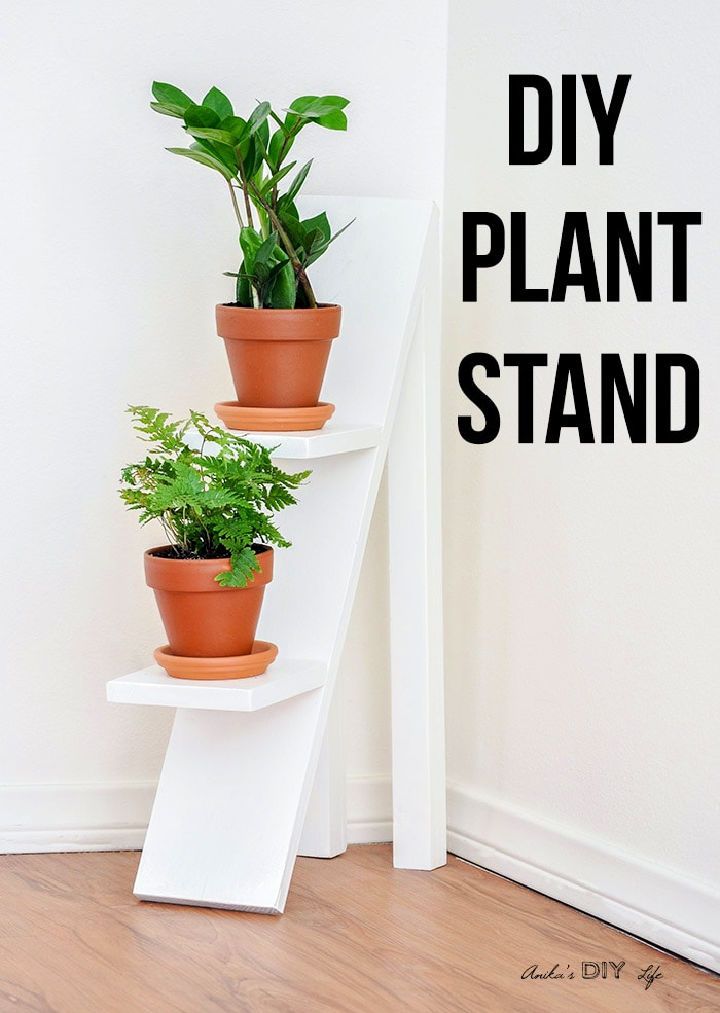 How to Build a Tiered Plant Stand