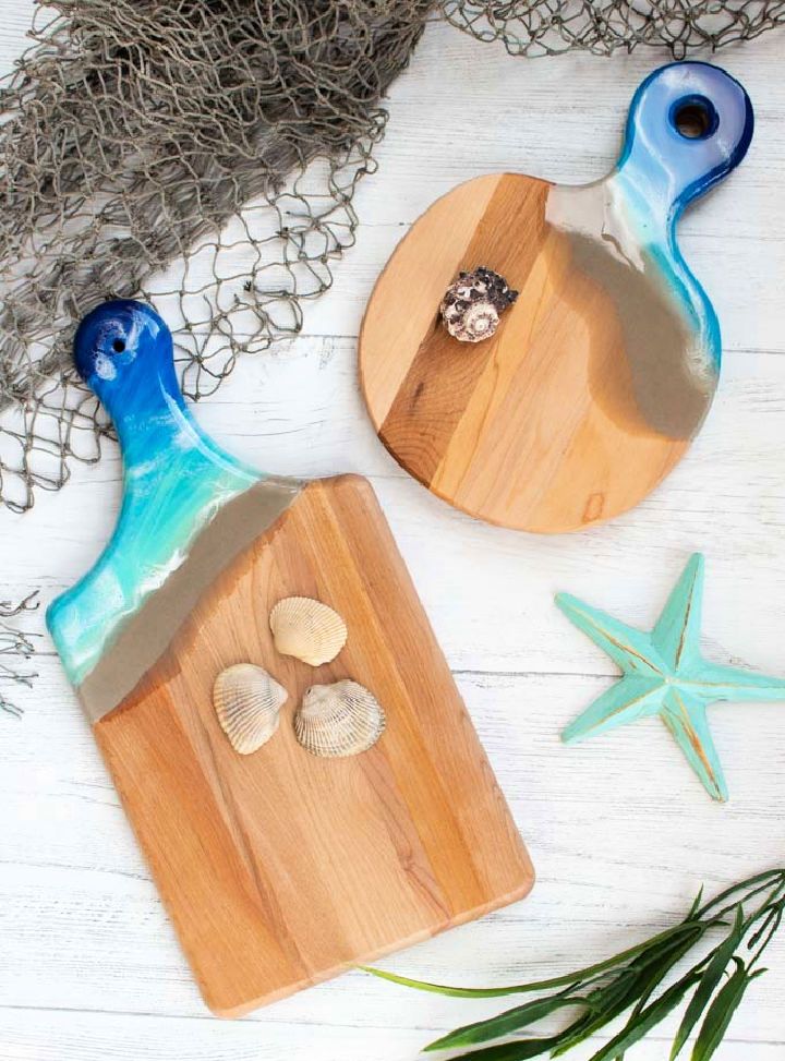 DIY Wooden Cutting Boards With Resin