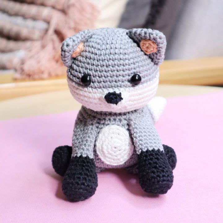 Easy Crochet Alice the Arctic Fox Pattern