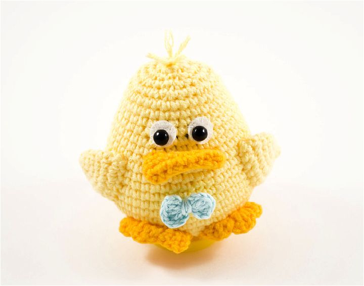 Easy Crochet Baby Duck Amigurumi Pattern