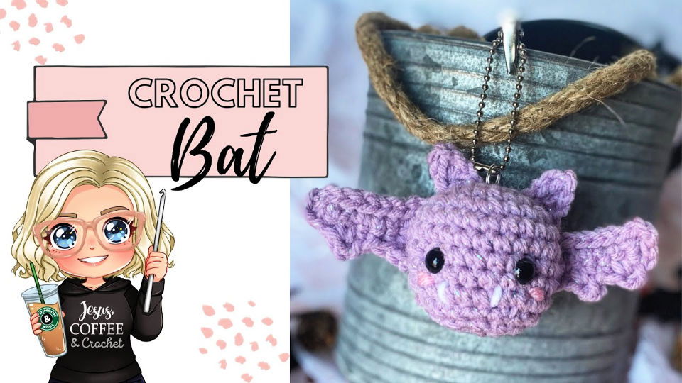 Easy and Cute Crochet Bat Amigurumi Pattern