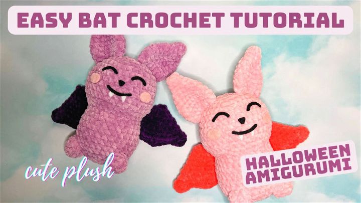 Easy Crochet Bat Plush Tutorial