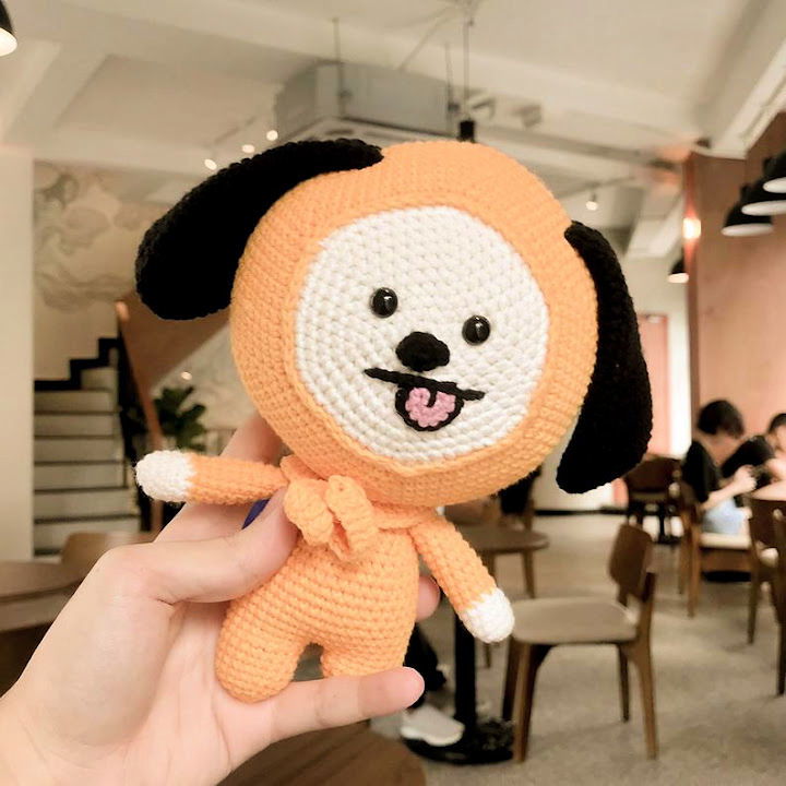 Easy Crochet Chimmy BTS Doll Amigurumi Pattern