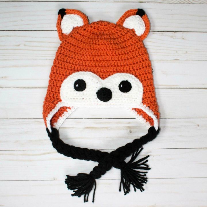 Easy Crochet Crochet Fox Hat Tutorial