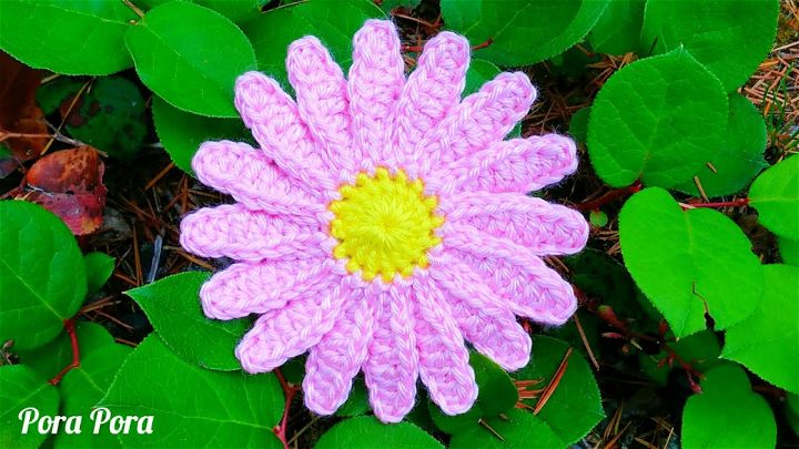 Easy Crochet Daisy Flower Tutorial for Beginners