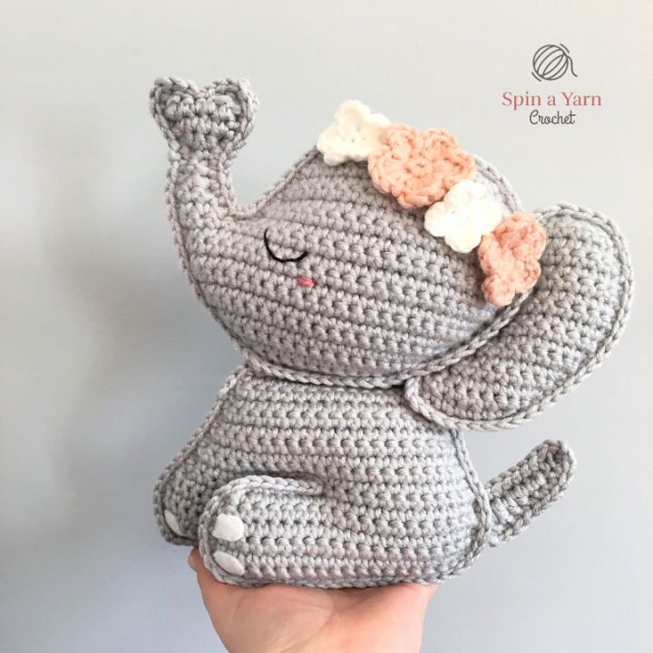 Easy Crochet Elephant Amigurumi Pattern