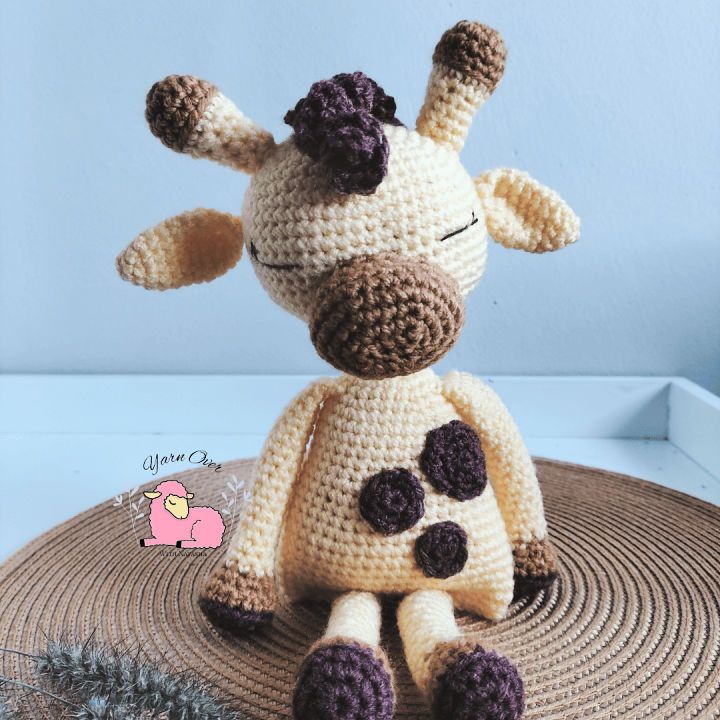 Easy Crochet Giraffe Toy Pattern