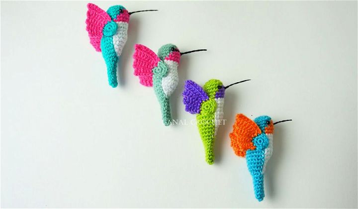 Cute Crochet Hummingbird Amigurumi Tutorial