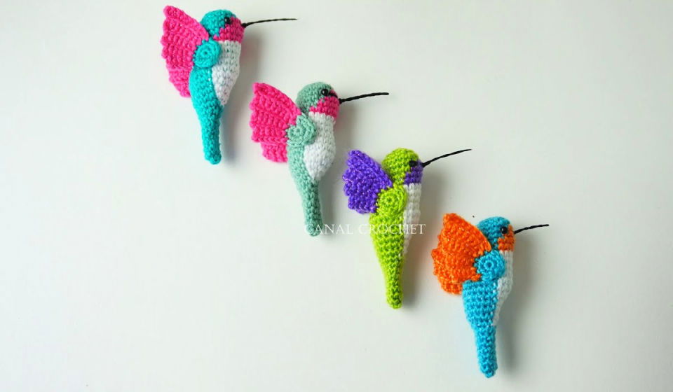 Cute Crochet Hummingbird Amigurumi Tutorial