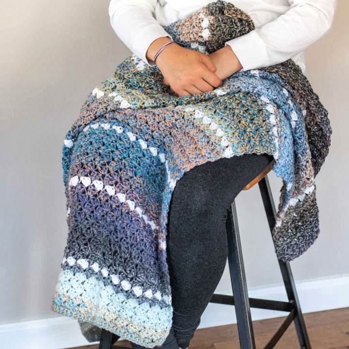 Easy Crochet Lap Blanket