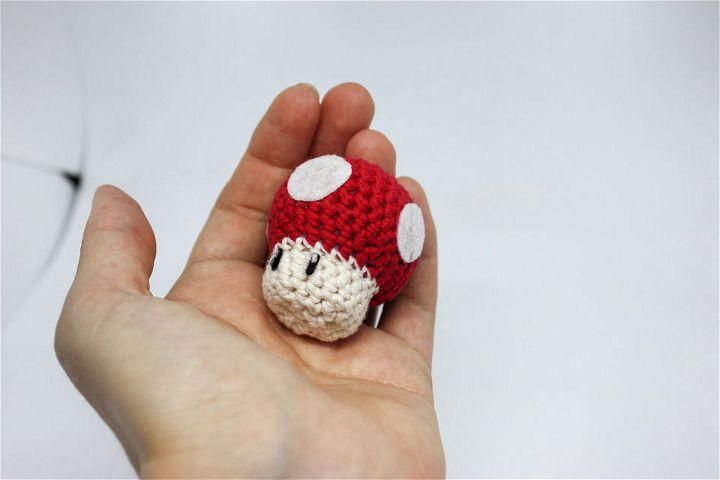 Easy Crochet Super Mario Mushroom Pattern