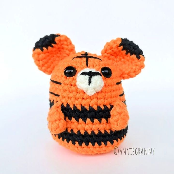 Easy Crochet Zodiac Tiger Pattern