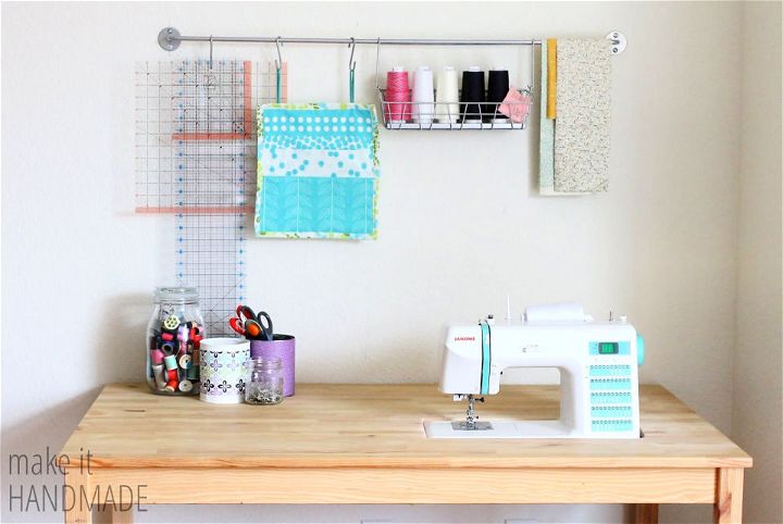 IKEA Sewing Table Hack on a Budget