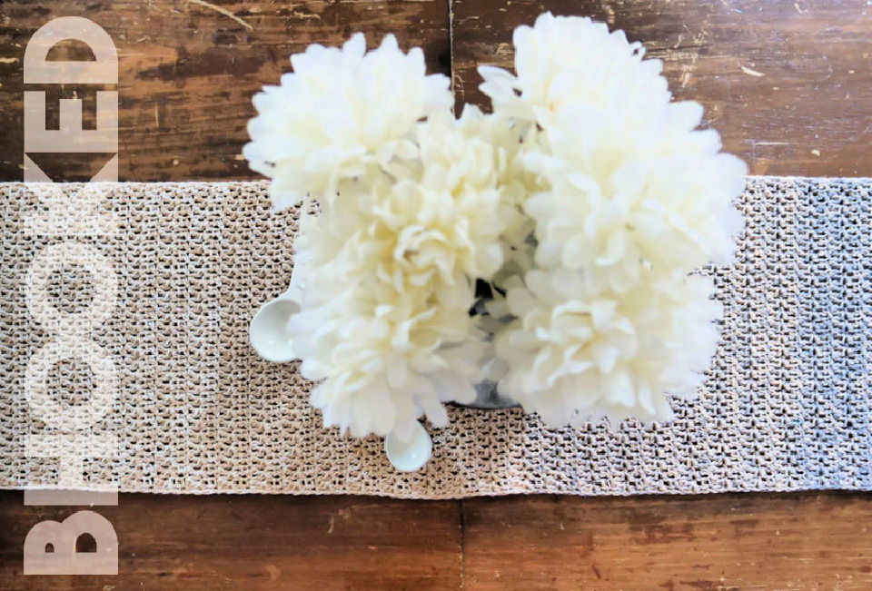 Simple Crochet Farmhouse Table Runner Pattern