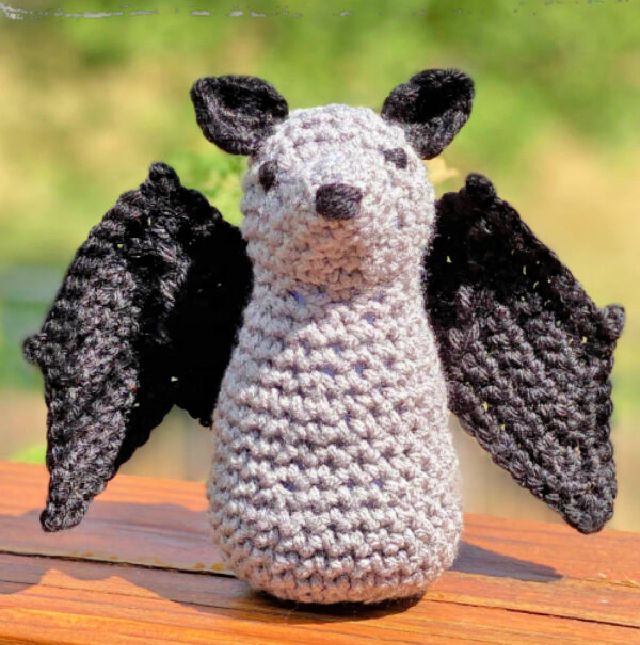 Fastest Crochet Bat Stuffed Animal Pattern