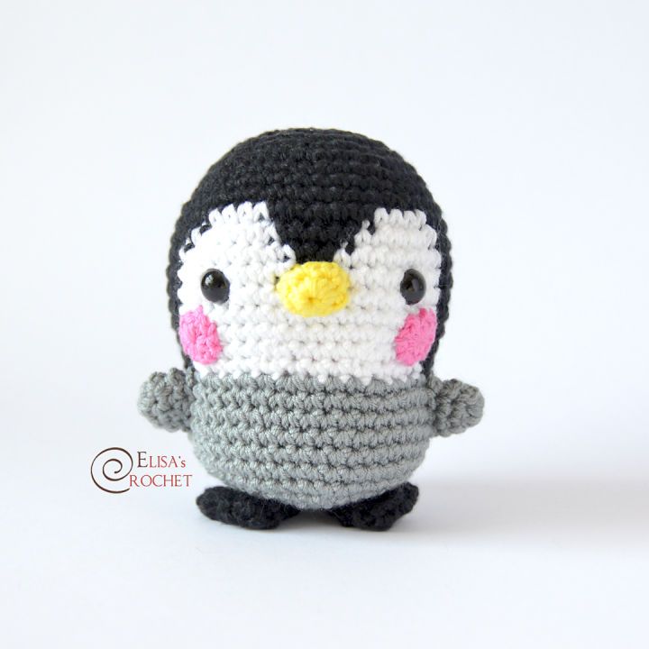Free Baby Penguin Crochet Pattern for Beginners
