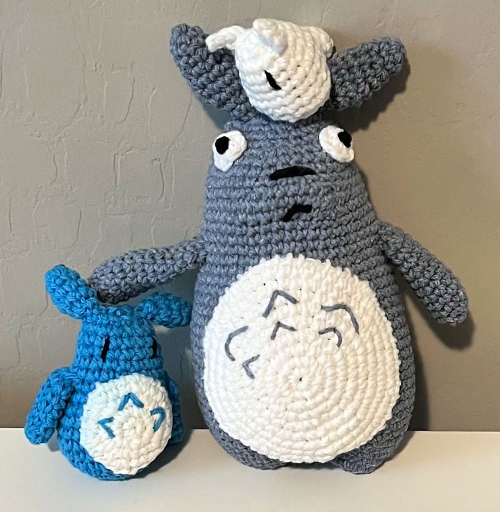Free Crochet Big Totoro Pattern