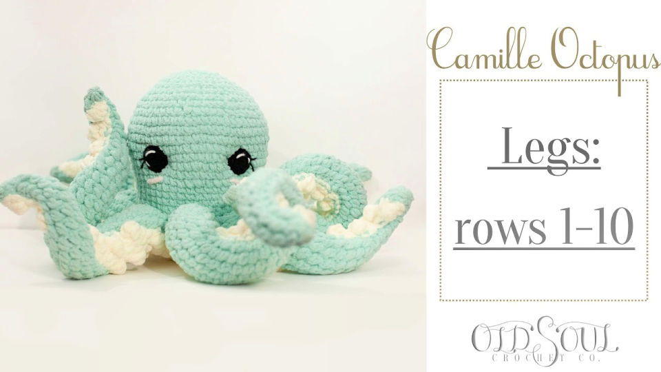 Giant Octopus Crochet Pattern digital Pattern (Download Now