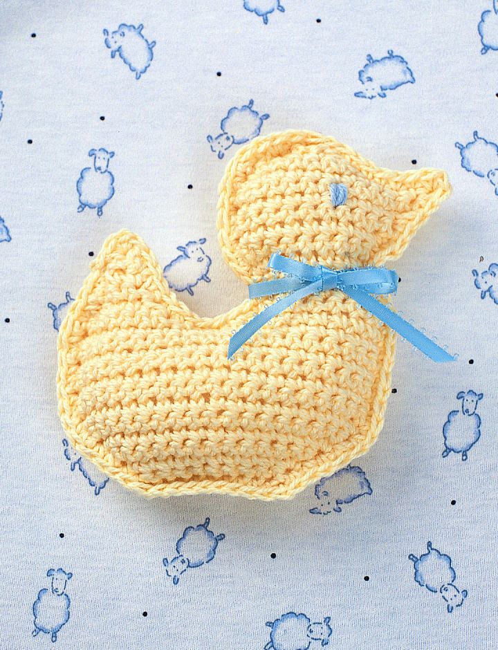 Free Crochet Duck Toy Pattern to Print