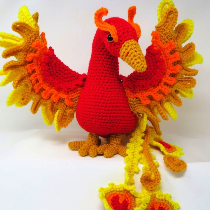 Free Crochet Ember the Phoenix Pattern