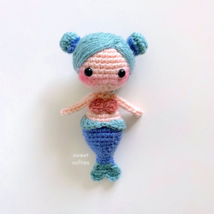 Free Crochet Mermaid Baby Doll Pattern