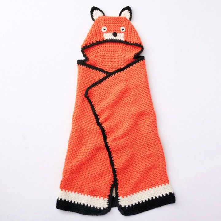 Free Crochet Pattern for Baby Fox Blanket