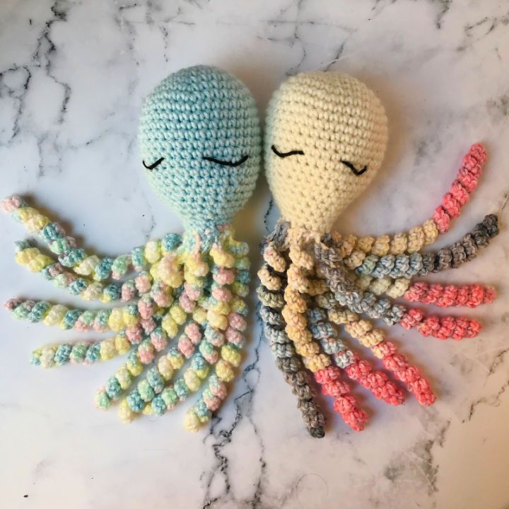 Free Crochet Preemie Octopus Pattern to Print