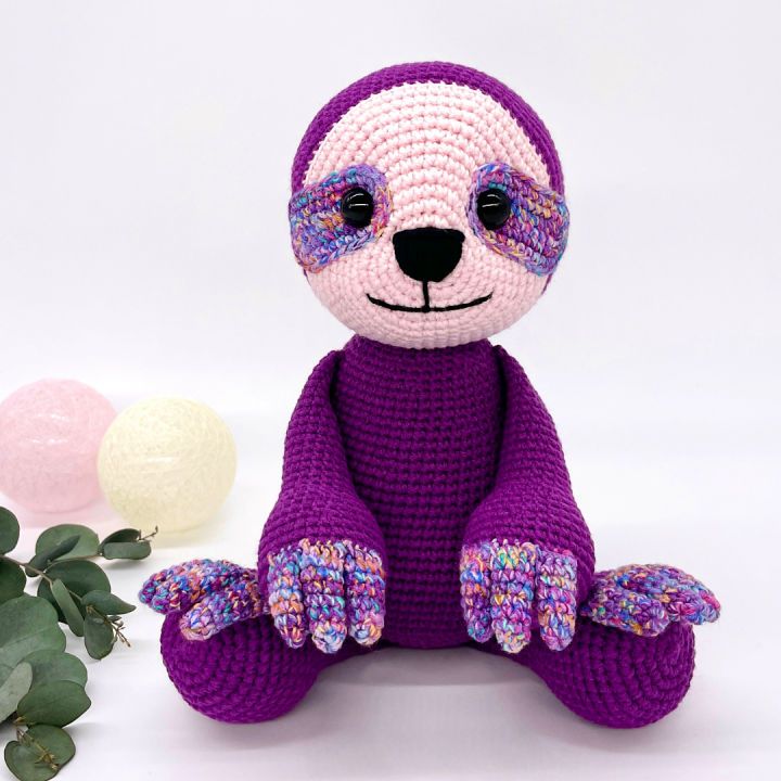 Free Crochet Sally the Sloth Pattern