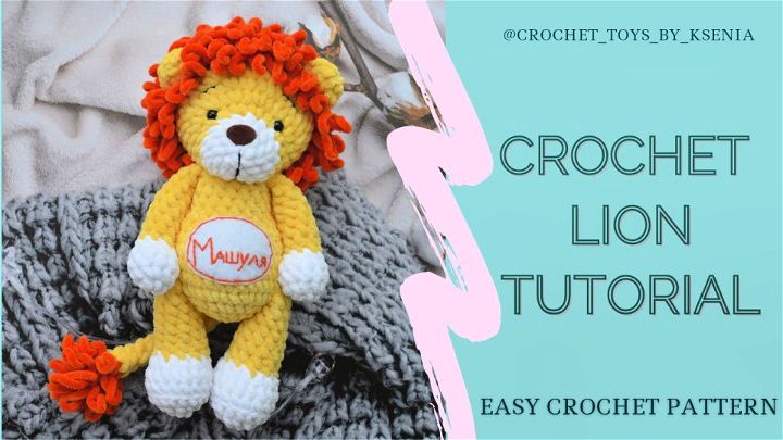 Free Crochet Tyrion the Lion Pattern