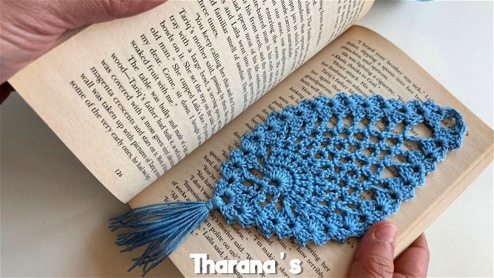 Lace Pineapple Bookmark Crochet Pattern for Beginners