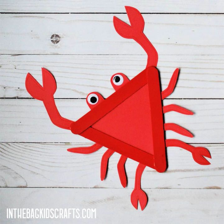 Crab With Claws Craft - Free Printable Template