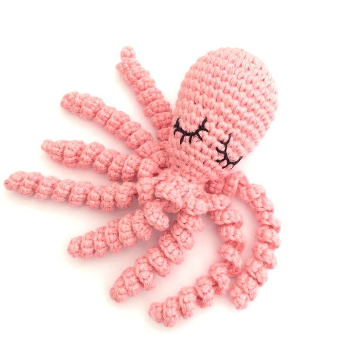 Free Sleepy Octopus Crochet Pattern for Beginners