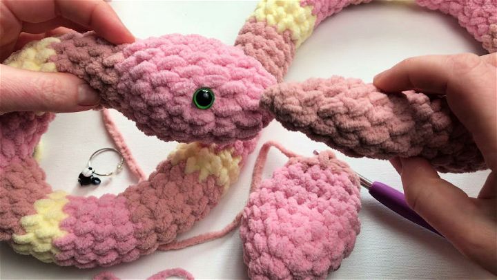 Free Snake Crochet Pattern for Beginners
