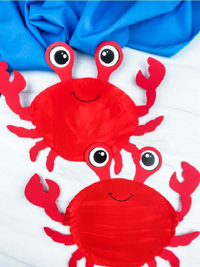 Paper Plate Crab Activities for Kids