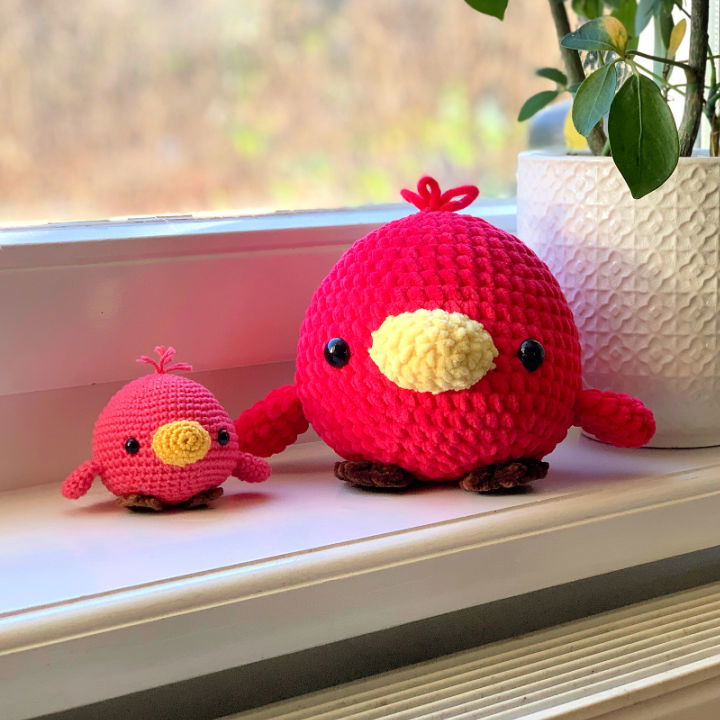 Gorgeous Crochet Pipi the Bird Amigurumi Pattern